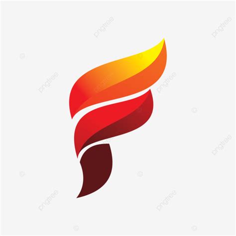 Unique Fiery Letter F Logo Design, F, Logo, Design PNG and Vector with Transparent Background ...