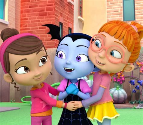 Vampirina Hauntley, Bridget, and Poppy Peepleson | Disney junior ...