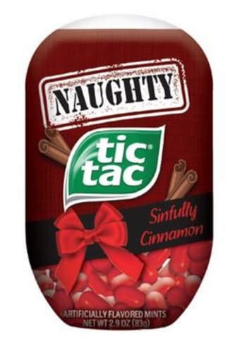 Tic Tac Holiday Naughty Sinfully Cinnamon Mints, 2.9 oz - Kroger