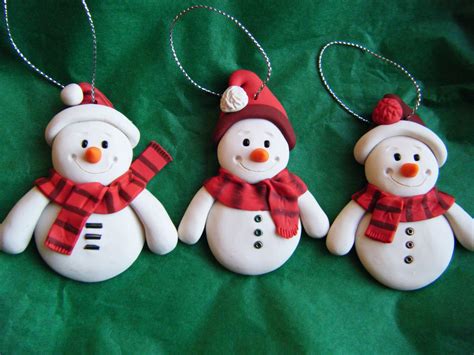 🎄⛄️💗⛄️🎄 | Polymer clay christmas, Clay christmas ornaments, Clay christmas decorations