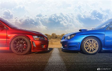 Mitsubishi Evo Vs Subaru Wrx