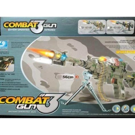 Electric Toy Machine Gun With Sound Light & Vibration Wholesale