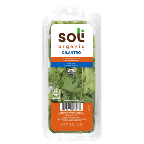 Soli Organic Fresh Cilantro - Shop Herbs at H-E-B