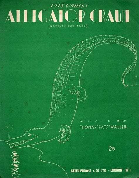 Alligator Crawl - Piano Solo only £9.00