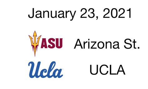 Live Blog: ASU vs. UCLA - January 23, 2021 - GymCastic