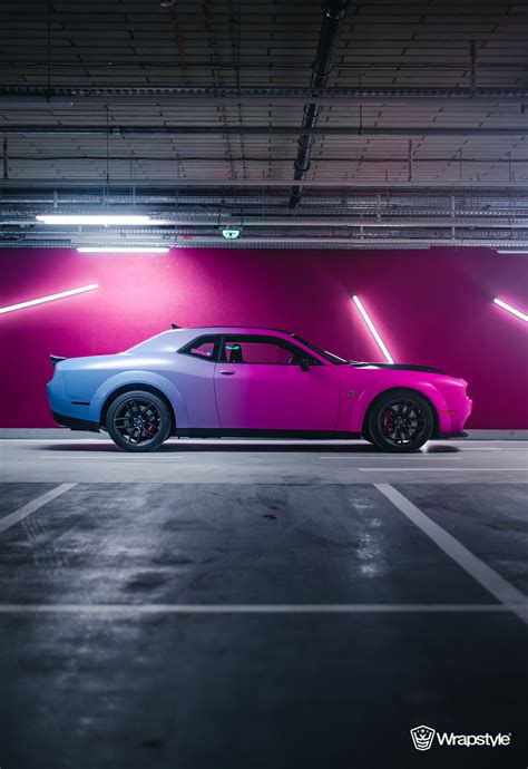 Dodge Challenger - Gradient Wrap | WrapStyle