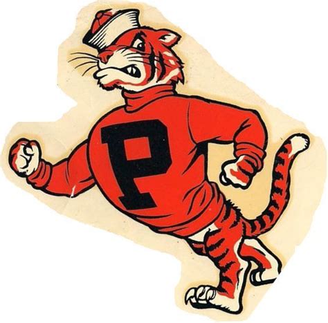 Princeton Tigers | Sports logo design, Mascot design, Vintage logo