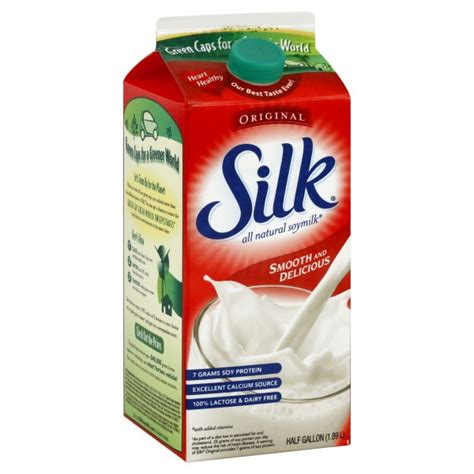 Silk Soy Milk Original Natural Refrigerated