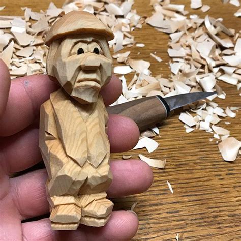 Doug 🇨🇦 (@douglinker) • Photos et vidéos Instagram | Whittling wood, Whittling, Carving