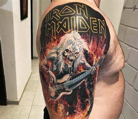 Iron Maiden tattoo by Yeyo Tattoos | Post 22934