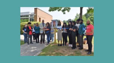 Little Free Library dedication held at Garrett Middle School ...