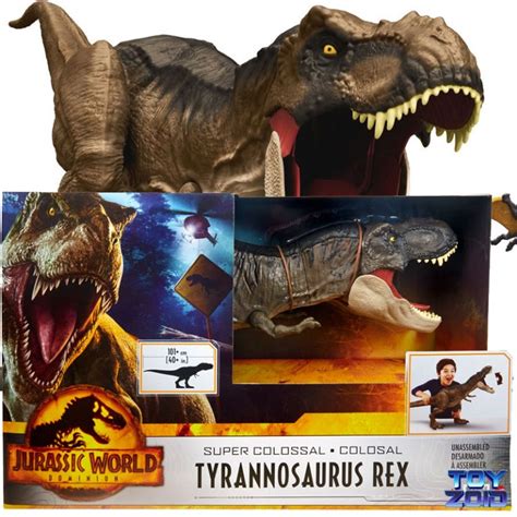 Jurassic World Park Super Colossal Tyrannosaurus Rex T-Rex Mattel, Hobbies & Toys, Toys & Games ...