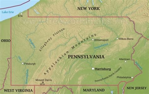 Geography - Pennsylvania COlony