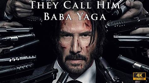 John Wick Baba Yaga Scene 4k Edit | They Call Him Baba Yaga - YouTube