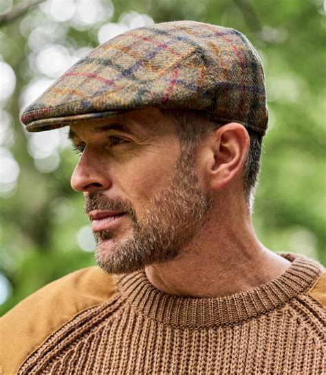 Forest | Mens Tweed Flat Cap | WoolOvers US | Flat cap, Flat cap men, Cap