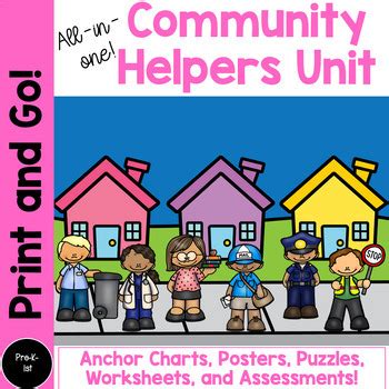 Community Helpers Anchor Chart Community Helpers Worksheets | Sexiz Pix