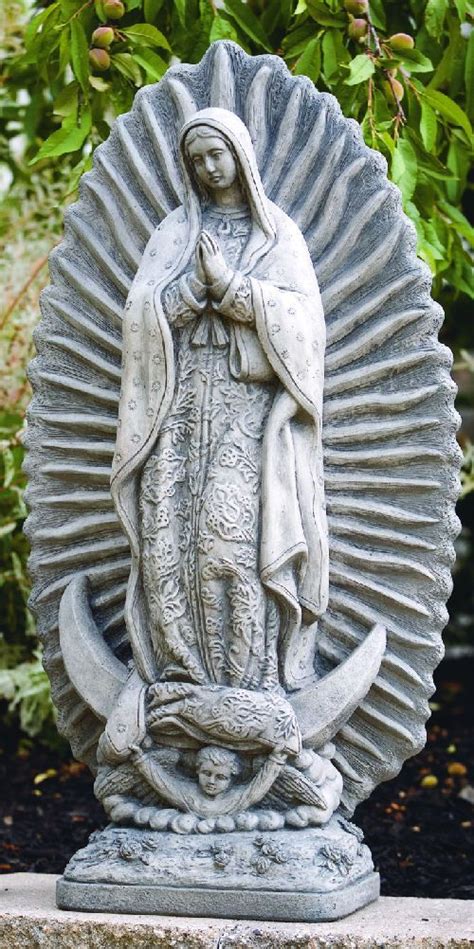 Our Lady Of Guadalupe Statue 32" High | Virgin of guadalupe, Virgin ...