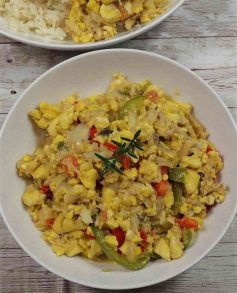 Jamaican ackee and salt fish recipe