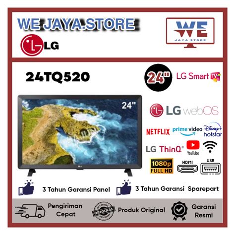 Jual TV LED Smart LG 24TQ520 LED LG 24 Inch Smart TV LG | Shopee Indonesia