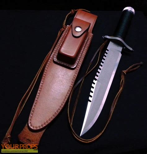 Rambo: First Blood Handmade LILE Tribute Knife By Andy Wood replica movie prop