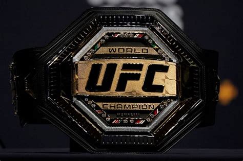 How much is a UFC championship belt worth?