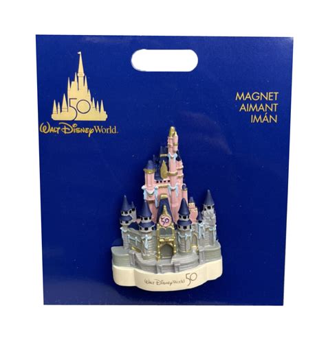 Disney Magnet - 50th Anniversary - Cinderella's Castle