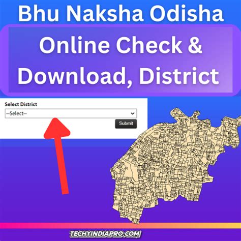 Bhu Naksha Odisha 2023: Online Check & Download, District Wise - Techyindiapro.com