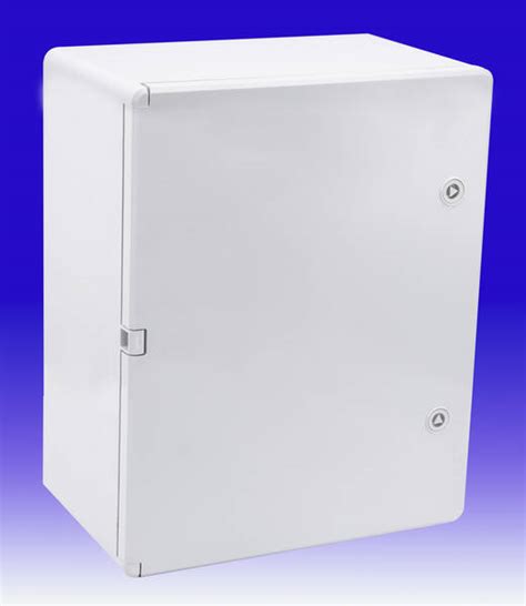 ABS Enclosure IP65 500mm x 400mm x 240mm c/w Key - Light Grey | Wiska (50107054)