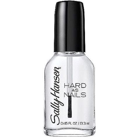 Sally Hansen Hard as Nails Nail Polish, Crystal Clear, 0.45 Oz, 2 Pack - Walmart.com - Walmart.com