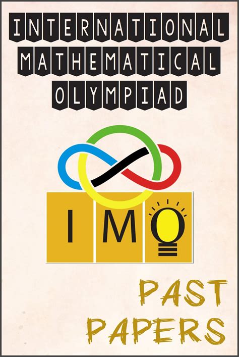 International Mathematical (Math) Olympiad Past Papers Questions - Prob