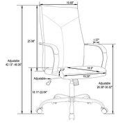 Leisure Mod Sonora White Office Chair SO19WL | Comfyco