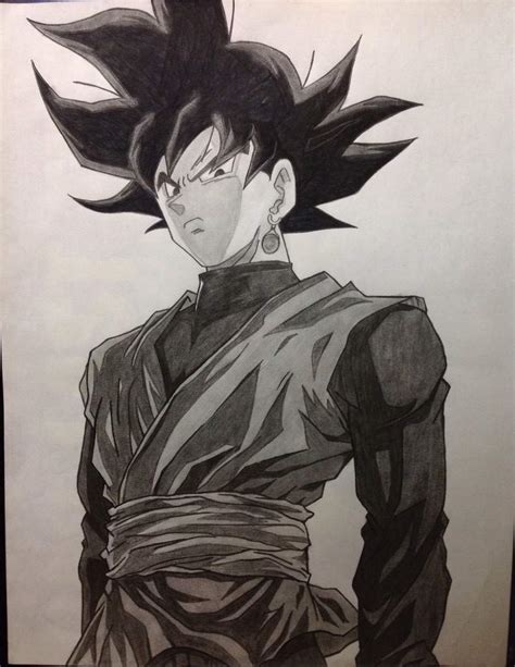 Black Goku Drawing | Anime Amino