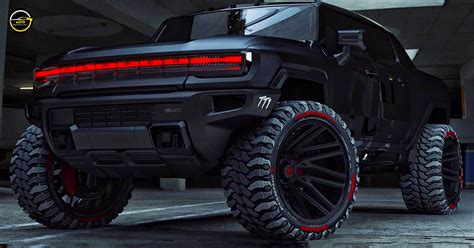 Hummer EV Custom Truck Sitting On TIS Wheels - Auto Discoveries