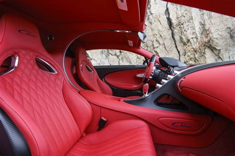 Bugatti Chiron Red Interior [1600x1067] via Classy Bro | Luxury car interior, Bugatti chiron ...