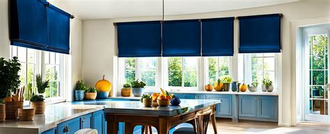 The Ultimate Guide to Blue Roman Shades for Your Kitchen - Totinos Kitchen