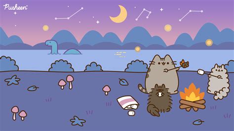 Free Download Pusheen Zoom Backgrounds Cute Laptop Wallpaper Cute | Images and Photos finder