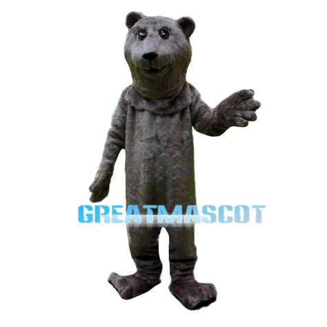 Grizzly Brown Bear Adult Mascot Costume