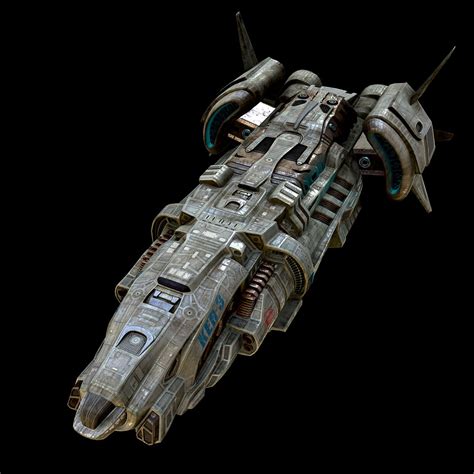 Gameart Spaceship 3d Model - CGHero