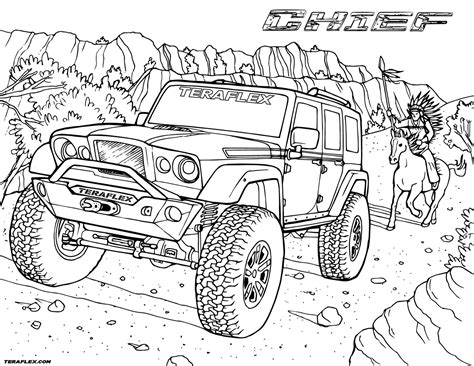 Army Jeep Coloring Pages at GetColorings.com | Free printable colorings ...