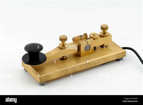 Morse telegraph key hi-res stock photography and images - Alamy