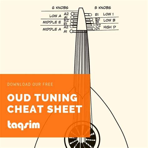 Free Oud Tuning Cheat Sheet - TAQS.IM