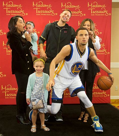 Stephen Curry's Family Continues to Be the Cutest at His Wax Figure ...