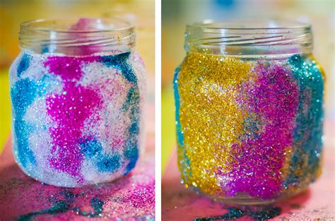 Evie's Lifestyle: DIY Tutorial: Adorable Mini Glitter Jars