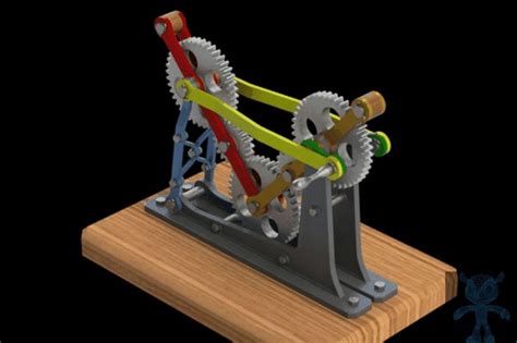 104 best Automata mechanisms images on Pinterest | Gears, Mechanical engineering and Tools