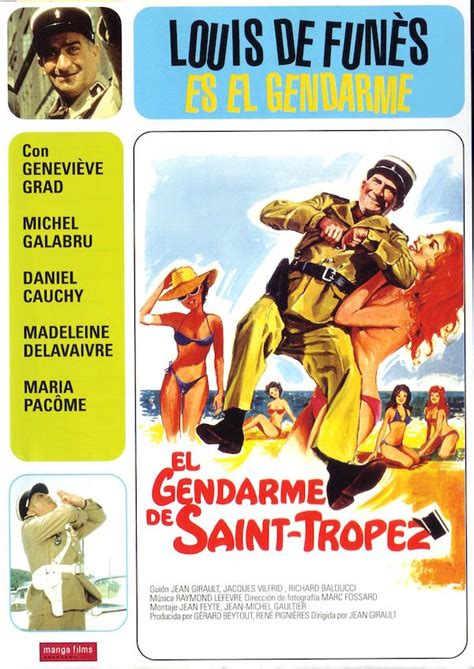 Le gendarme de Saint-Tropez (1964) - Poster ES - 1525*2155px