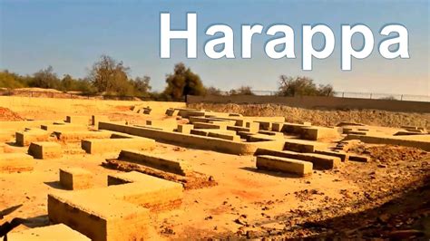 The ancient city of Harappa in Pakistan, one of the oldest urban ...