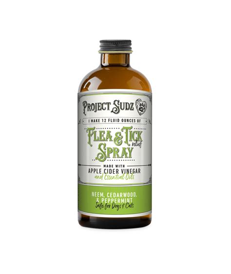 Flea and Tick Relief Spray Concentrate 4 oz – Project Sudz