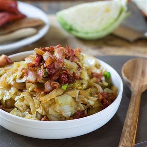 Sweet and Sour Cabbage with Bacon - Spicy Southern Kitchen