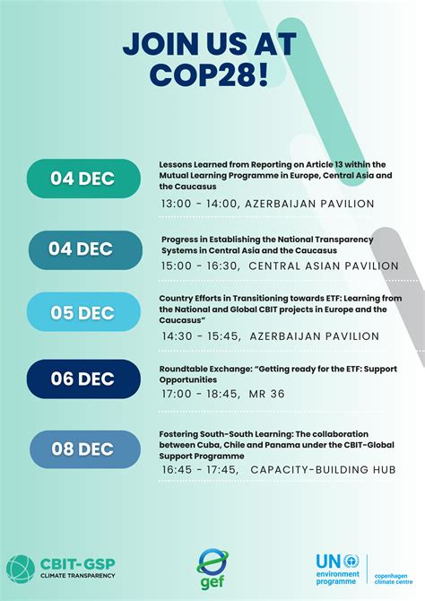 Meet us at COP 28! | Climate Transparency Platform