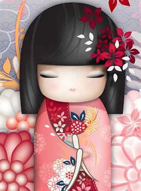 Kokeshi Doll - Paint by Diamonds – All Diamond Painting